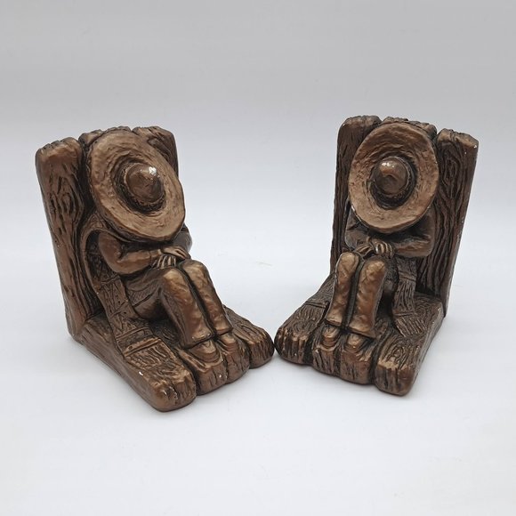 Two Vintage Mexican Bookends - Picture 1 of 11